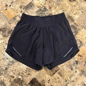 Worn Once Lululemon Hotty Hot Shorts Size 2!